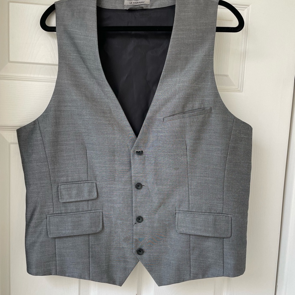 Grey Large Vest